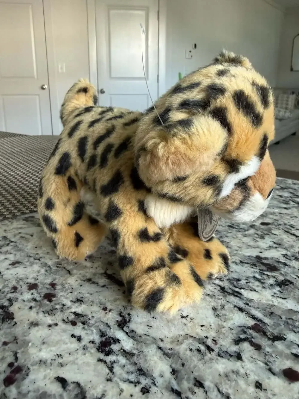 Busch Gardens Williamsburg Cheetah Plush Stuffed Animal w/ Tag Leopard Cub Toy
